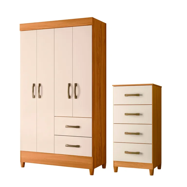COMBO CLOSET 4P+COMODA 4C CARV (271002+276017
