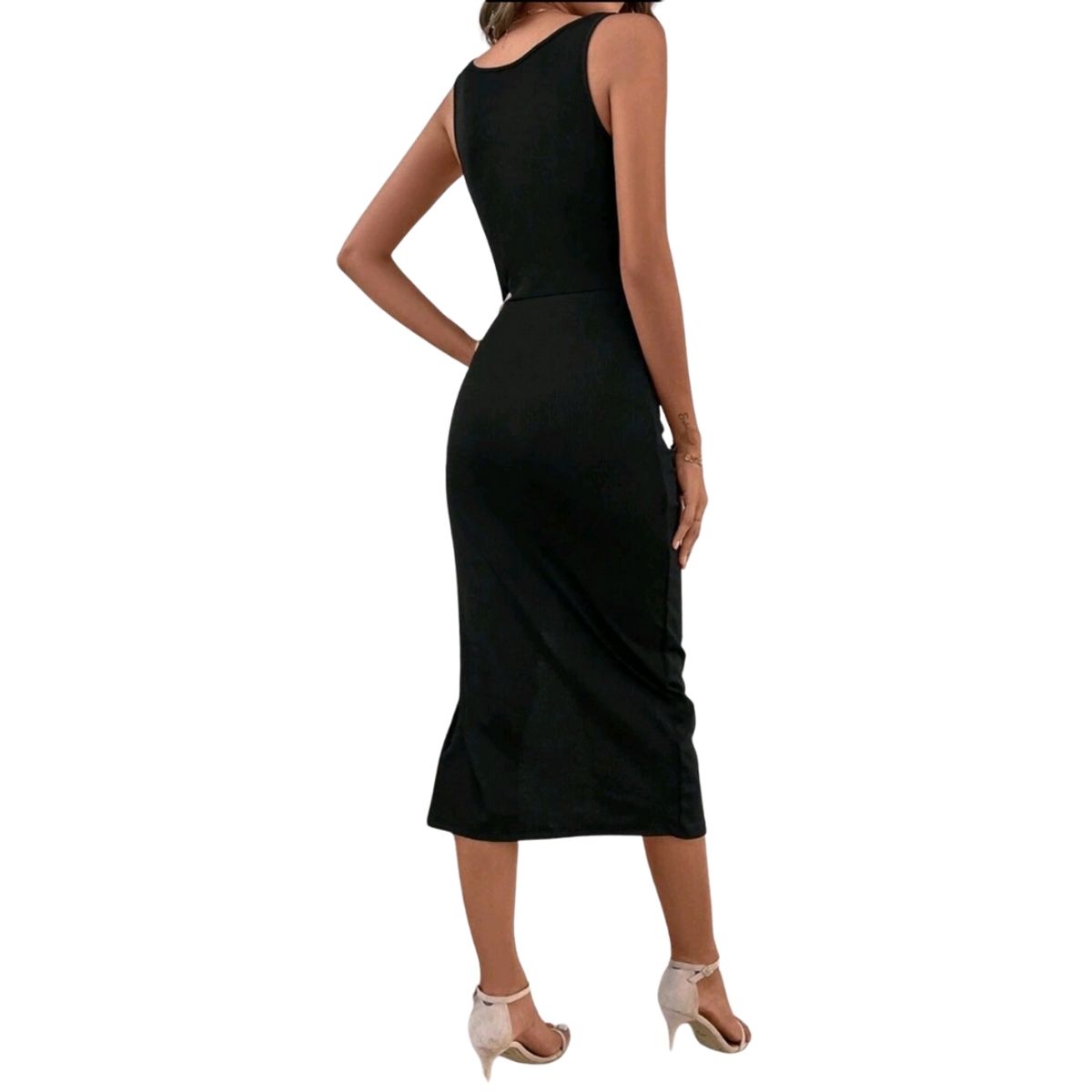 GENERICO - VESTIDO CASUAL AJUSTADO JUVENIL IDEAL PARA VERANO PRIMAVERA V047