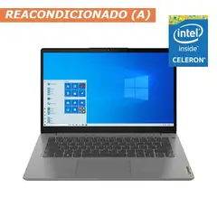 GENERICO - NOTEBOOK LENOVO INTEL 4GB RAM / HDD 500 GB / WIN10.