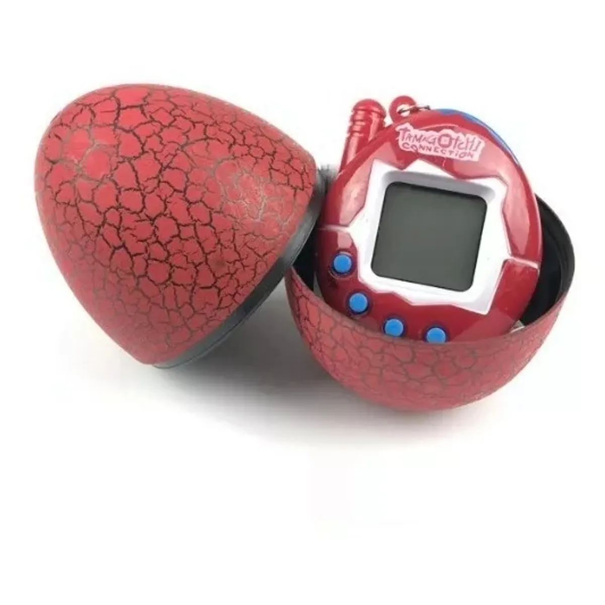 GENERICO - Tamagotchi Mascota Virtual Juego De Ingenio Rojo