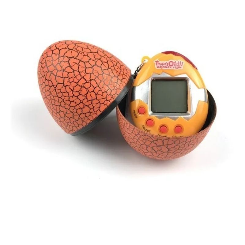 GENERICO - Tamagotchi Mascota Virtual Juego De Ingenio Naranja