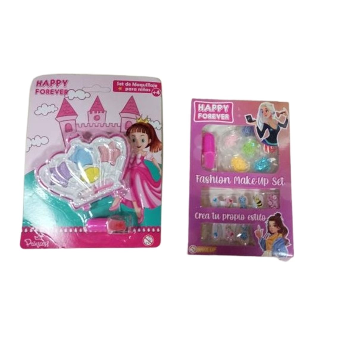 GENERICO - Pack 2 Sets Maquillaje + Pintura De Uñas