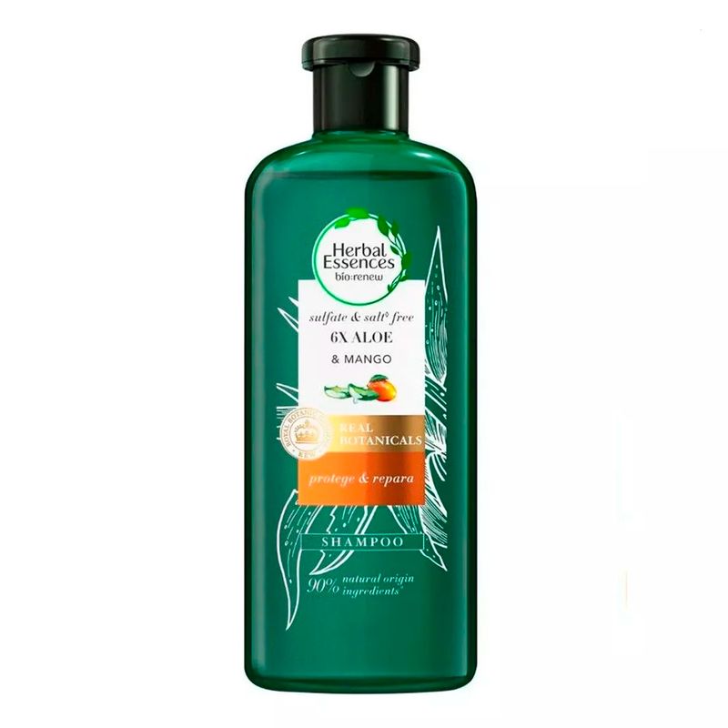 HERBAL ESSENCES - Shampoo Aloe y mango protege y repara 400ml herbal essences.