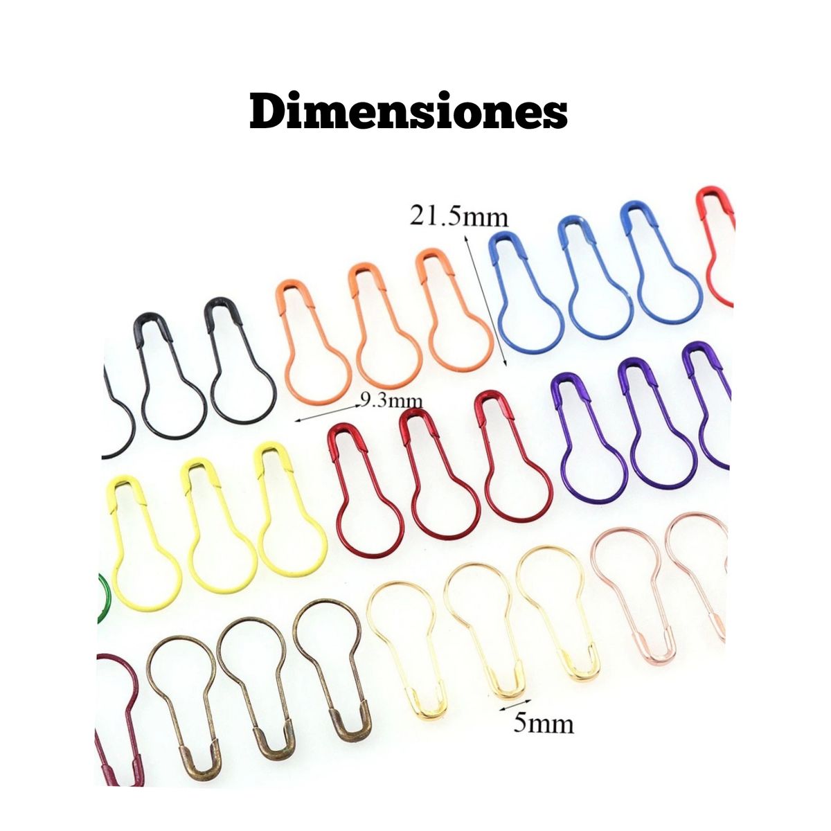 ARTESANIAS DE CHILE - marcadores de puntos metalicos separadores de puntos
