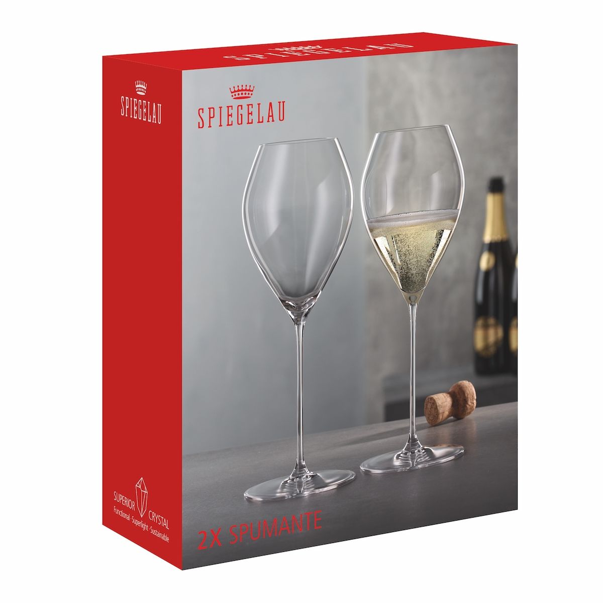 SPIEGELAU - Set 2 Copas Definition Spumante