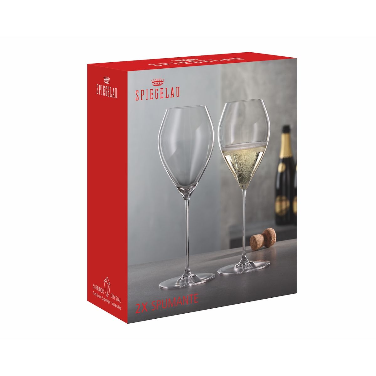 SPIEGELAU - Set 2 Copas Definition Spumante