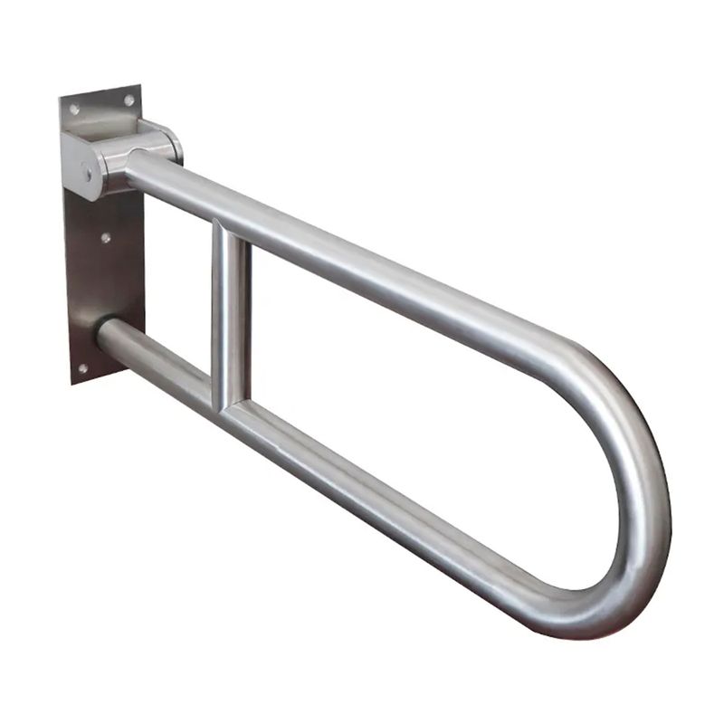 GENERICO - Barra De Seguridad Pasamano Abatible Para Minusvalidos 60 Cm