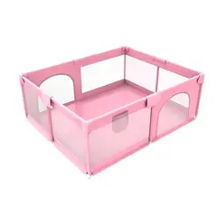 MUNDO ONLINE - Corral de Seguridad Bebe 180cm Rectangular Rosado