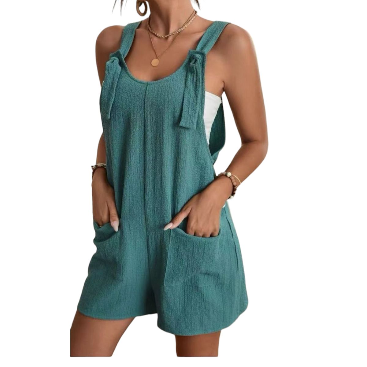 AGW - Pack 2 Jardineras Mujer Tela Sofia