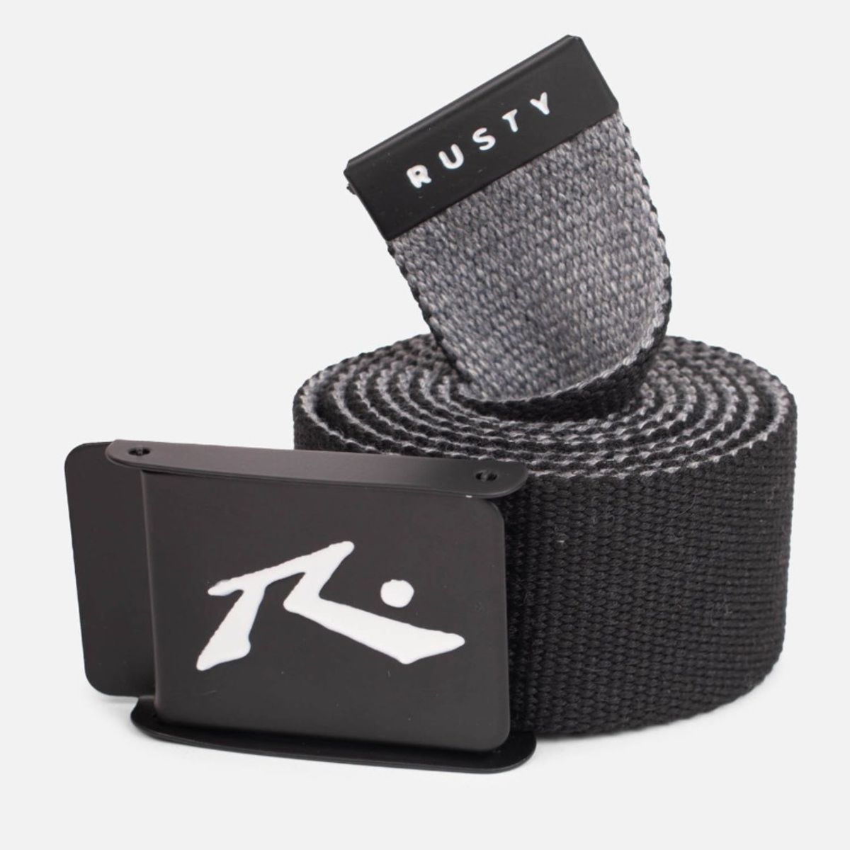 RUSTY - Cinturón Aus Duo Negro Hombre Rusty