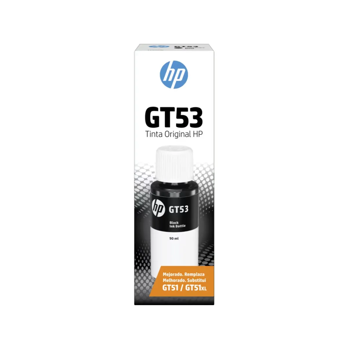 HP - Botella de Tinta HP GT53 Negro Original 90 ml HP