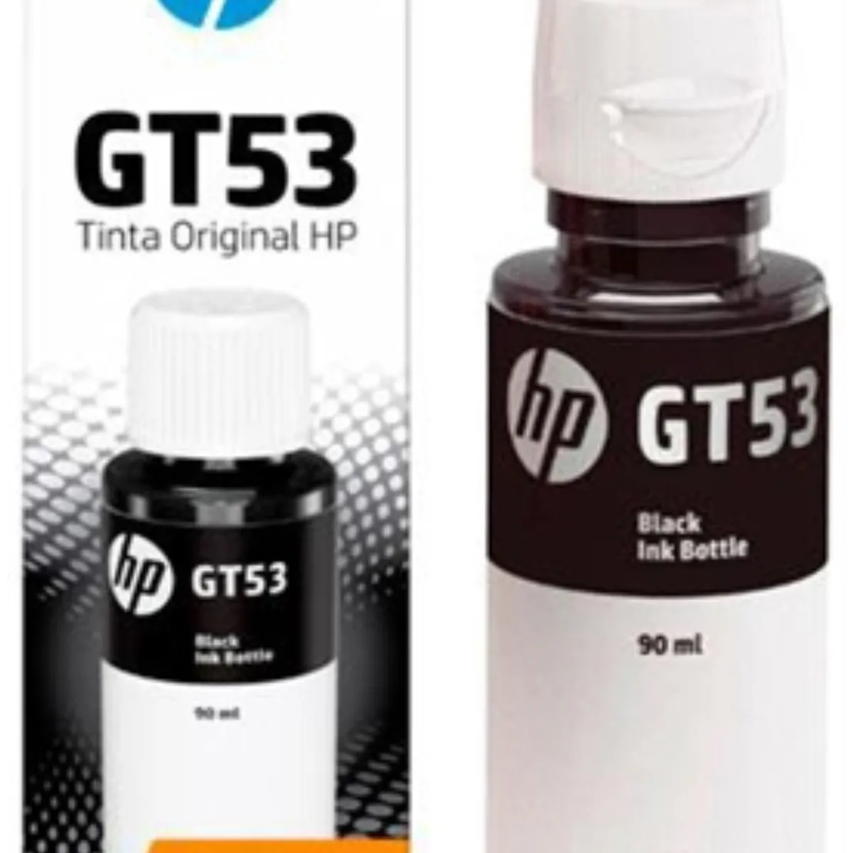 HP - Botella de Tinta HP GT53 Negro Original 90 ml HP