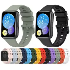 GENERICO - Correa Intercambiable Silicona Para Huawei Watch Fit 2