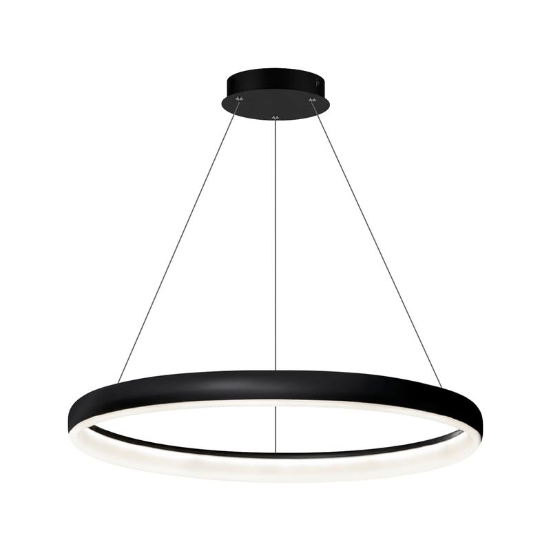 GENERICO - LÁMPARA COLGANTE VONDERK GERS SMALL 30W LUZ CÁLIDA NEGRO