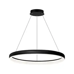GENERICO - LÁMPARA COLGANTE VONDERK GERS SMALL 30W LUZ CÁLIDA NEGRO