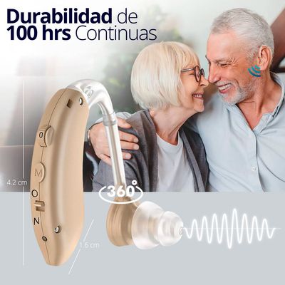 Imagen 2 del producto Audífono Ortopédico Recargable 4 Eliminadores De Ruido