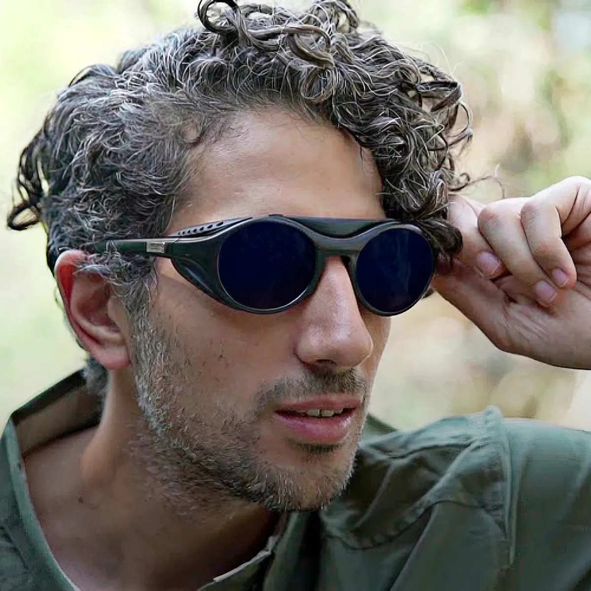 STEELPRO - Lente de Seguridad Mountain Espejado Azul