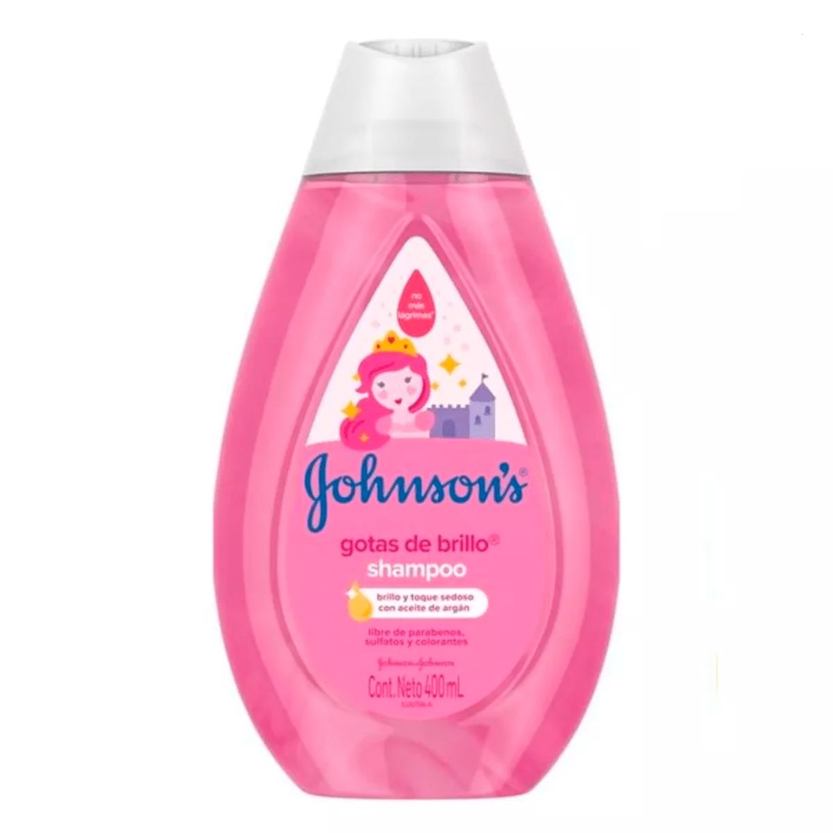 JOHNSON - Shampoo gotas de brillo 400ml johnsons.