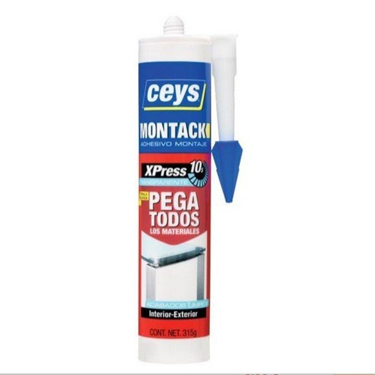 GENERICO - ADHESIVO MONTACK XPRESS 315 GRS TRANSPARENTE CEYS