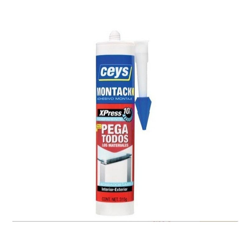 GENERICO - ADHESIVO MONTACK XPRESS 315 GRS TRANSPARENTE CEYS