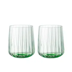 SPIEGELAU - Set 2 Vasos Lifestyle Esmeralda