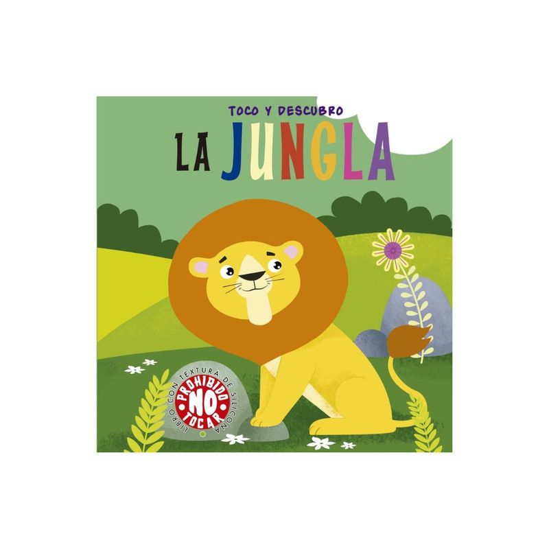 LATINBOOKS - Libro TOCO Y DESCUBRO - LA JUNGLA