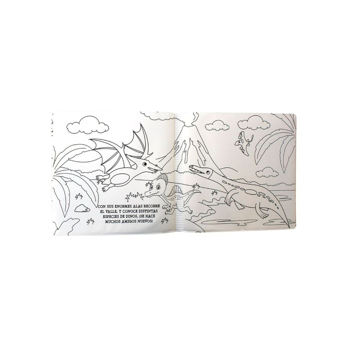 LATINBOOKS - Libro GOTAS MÁGICAS - COLORES DE DINOSAURIOS