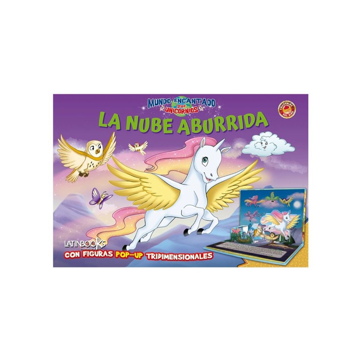 LATINBOOKS - Libro MUNDO ENCANTADO - LA NUBE ABURRIDA