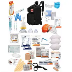 GENERICO - Kit de curación trauma primeros auxilios emergencias medicas 45L
