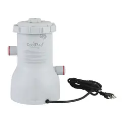 GLOWUP - Bomba de filtro para piscina 3000L