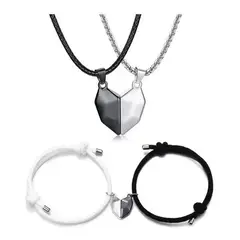 GENERICO - Imán Pareja Amor Collar Pulsera