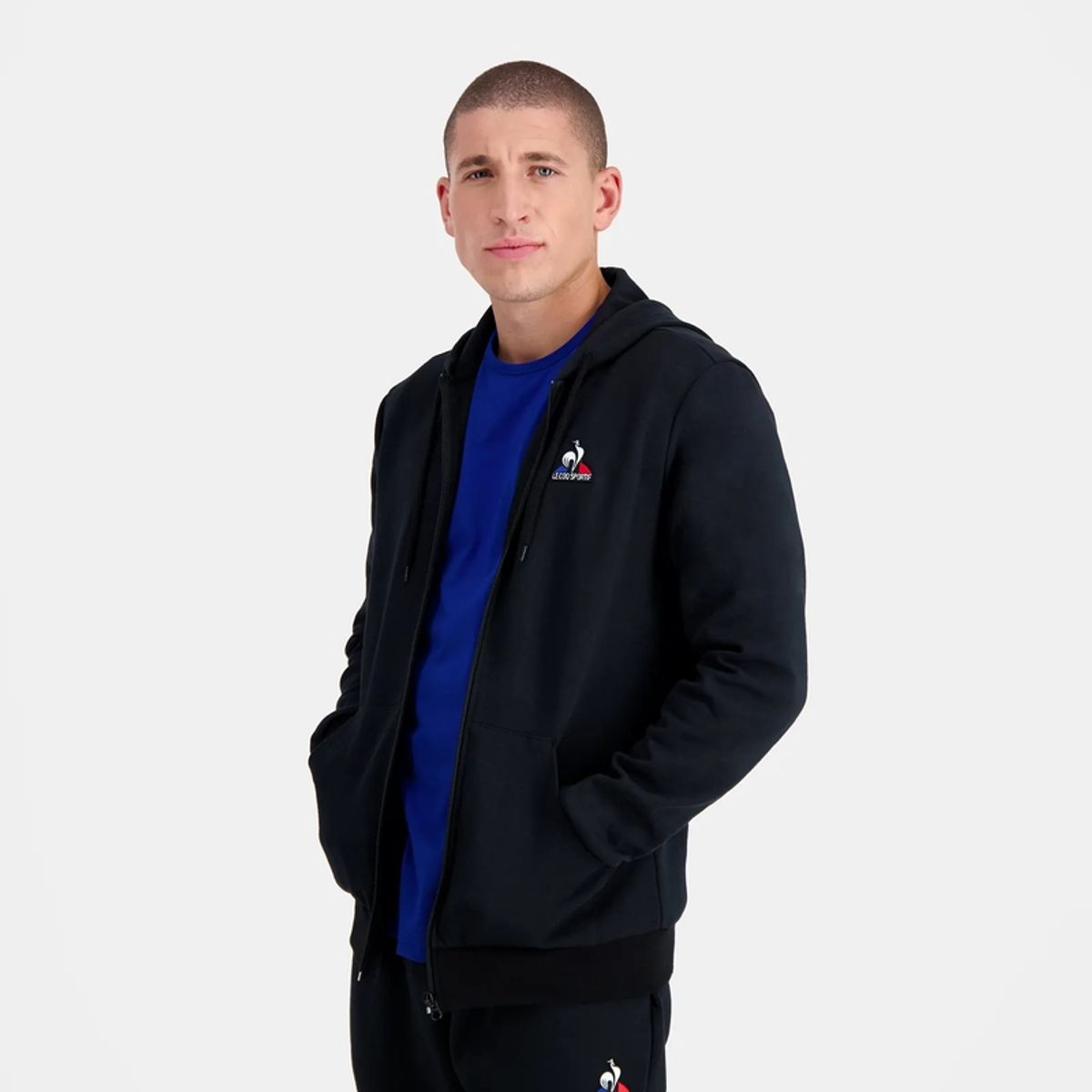 LE COQ SPORTIF - Polerón con Cierre - Le Coq Sportif