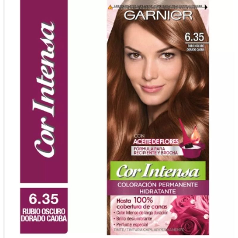 GARNIER - Tintura Cor Intensa N°635 Rubio Oscuro Dorado Caoba Garnier.