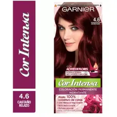 GARNIER - Tintura Cor Intensa 4.6 Castaño Rojizo Garnier.