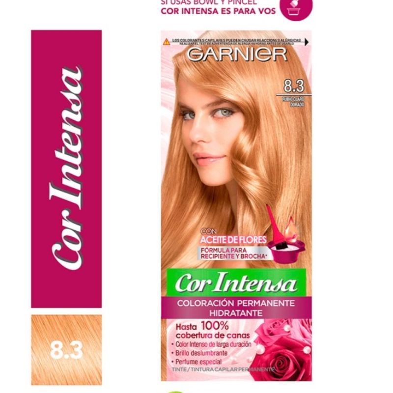 GARNIER - Garnier Cor Intensa 8.3 Rubio Claro Dorado.