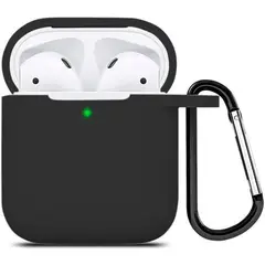 ZAPATILLACHILE - Funda Protectora Para AirPods - Negro