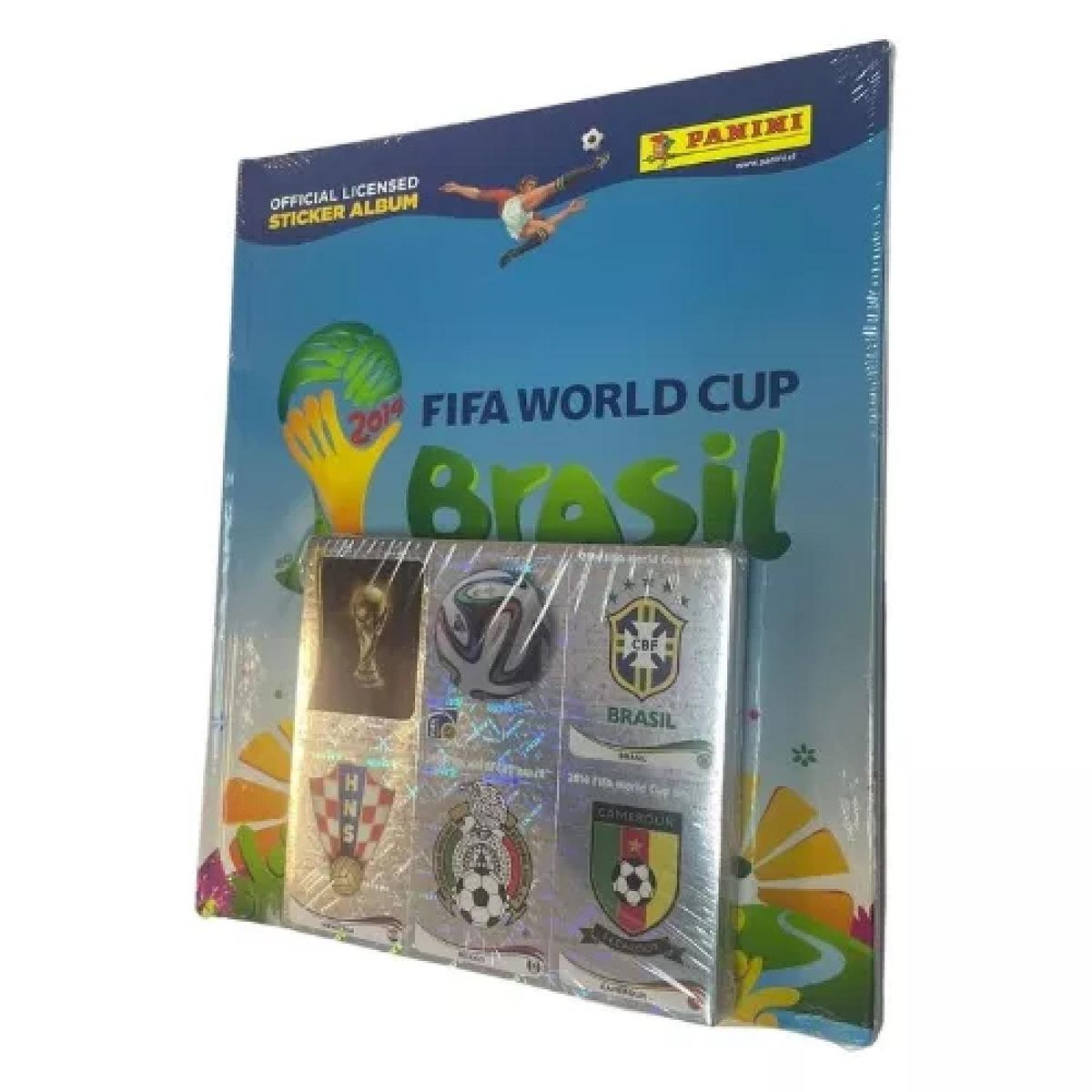 PANINI - ALBUM TAPA DURA BRASIL 2014 (COMPLETO A PEGAR)