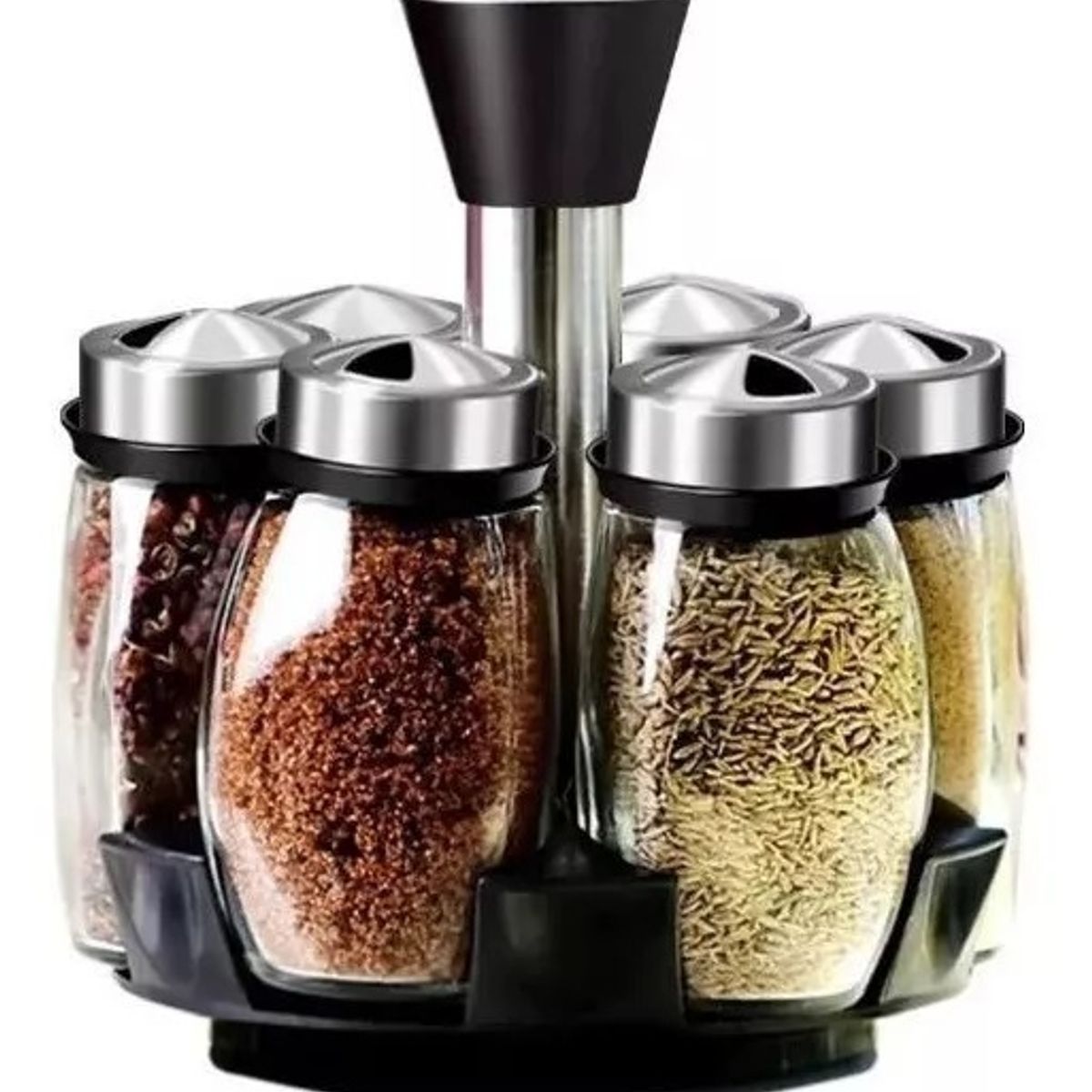 GENERICO - Set Especiero Condimento Giratorio 360 Premium