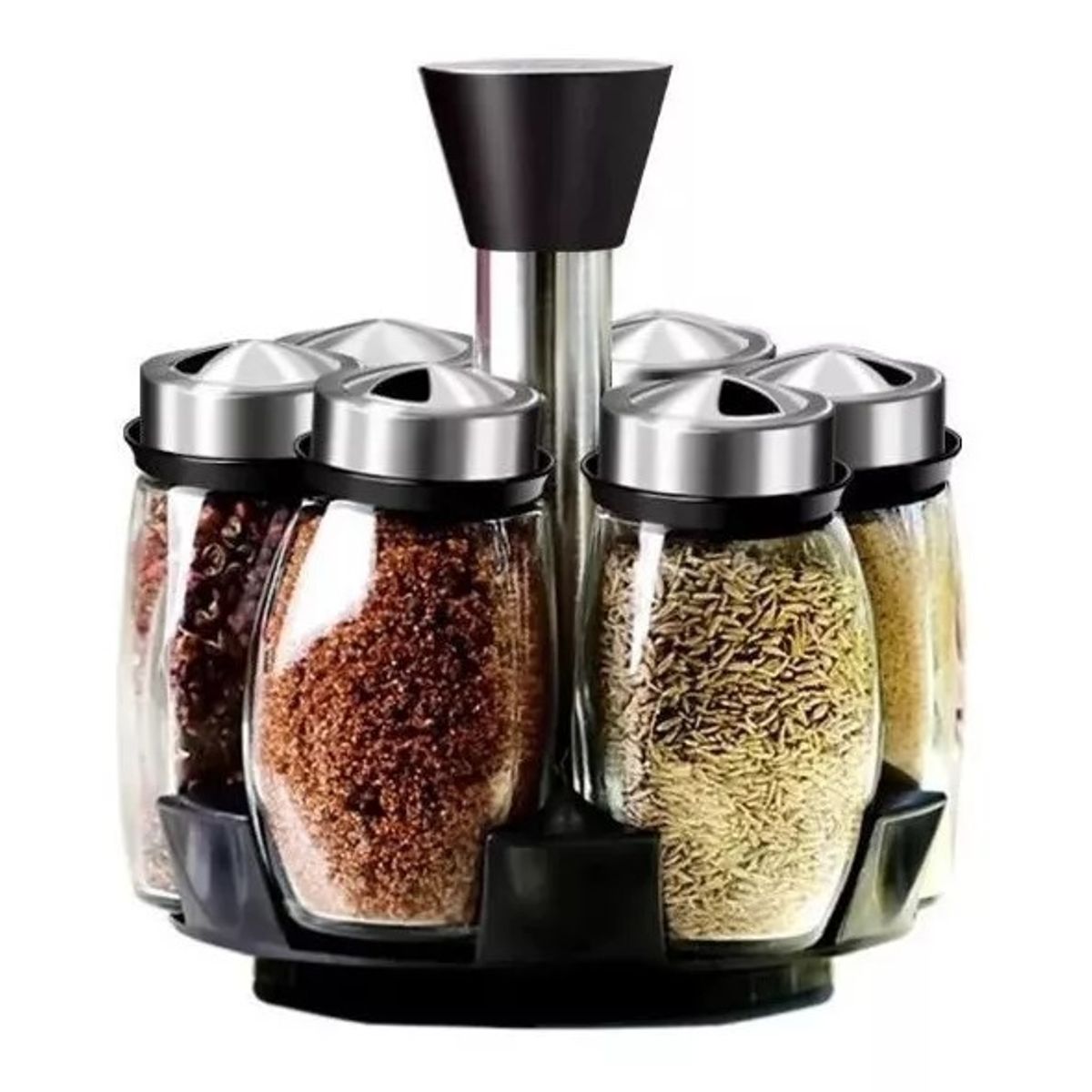 GENERICO - Set Especiero Condimento Giratorio 360 Premium