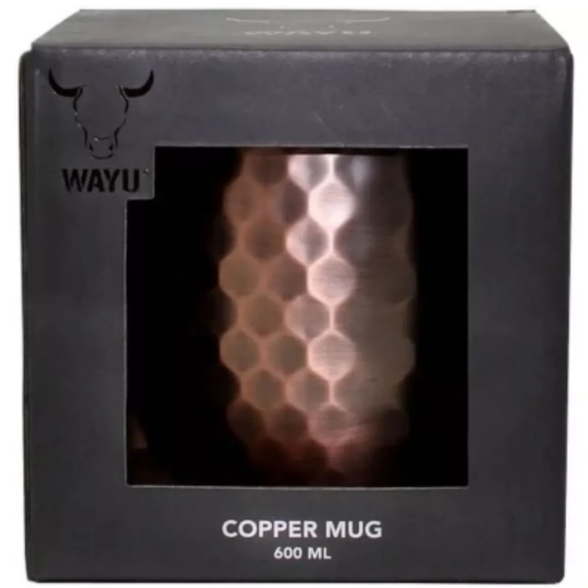 WAYU - Mug Vaso Cobre Wayu Copper 600ml Tragos Coctel Cocina Bbq.