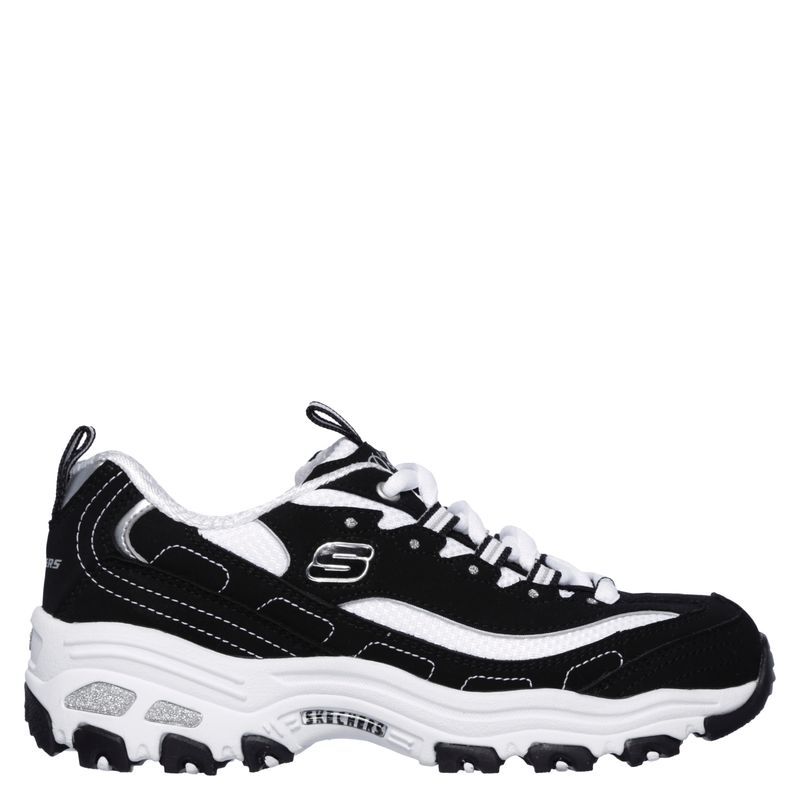SKECHERS - Dlites Zapatilla Urbana Niña Negra