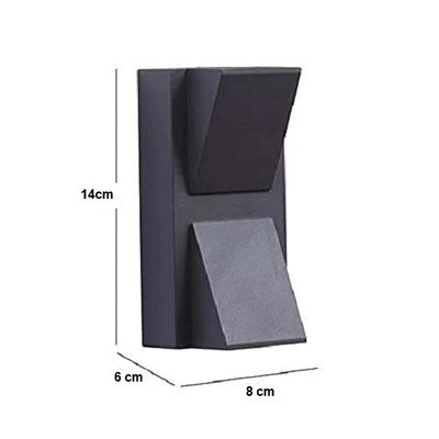 Imagen 2 del producto Lampara Aplique Led De Pared Bidireccional 8w Luz Calida 3000K