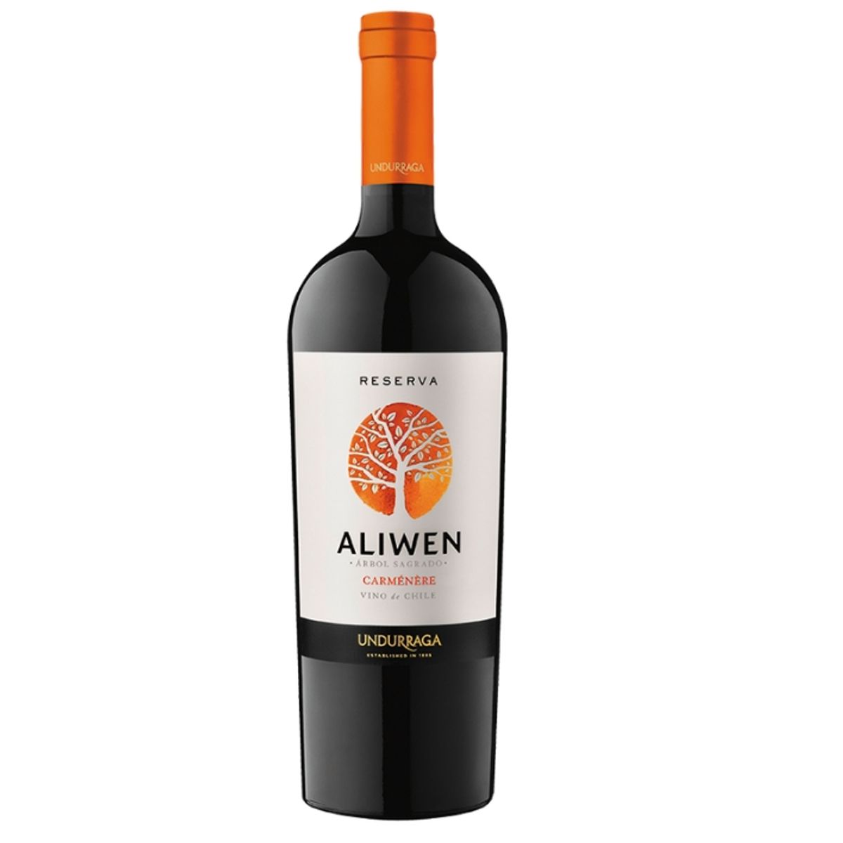 UNDURRAGA - Vino Undurraga Aliwen Reserva Carmenere 14° 750cc