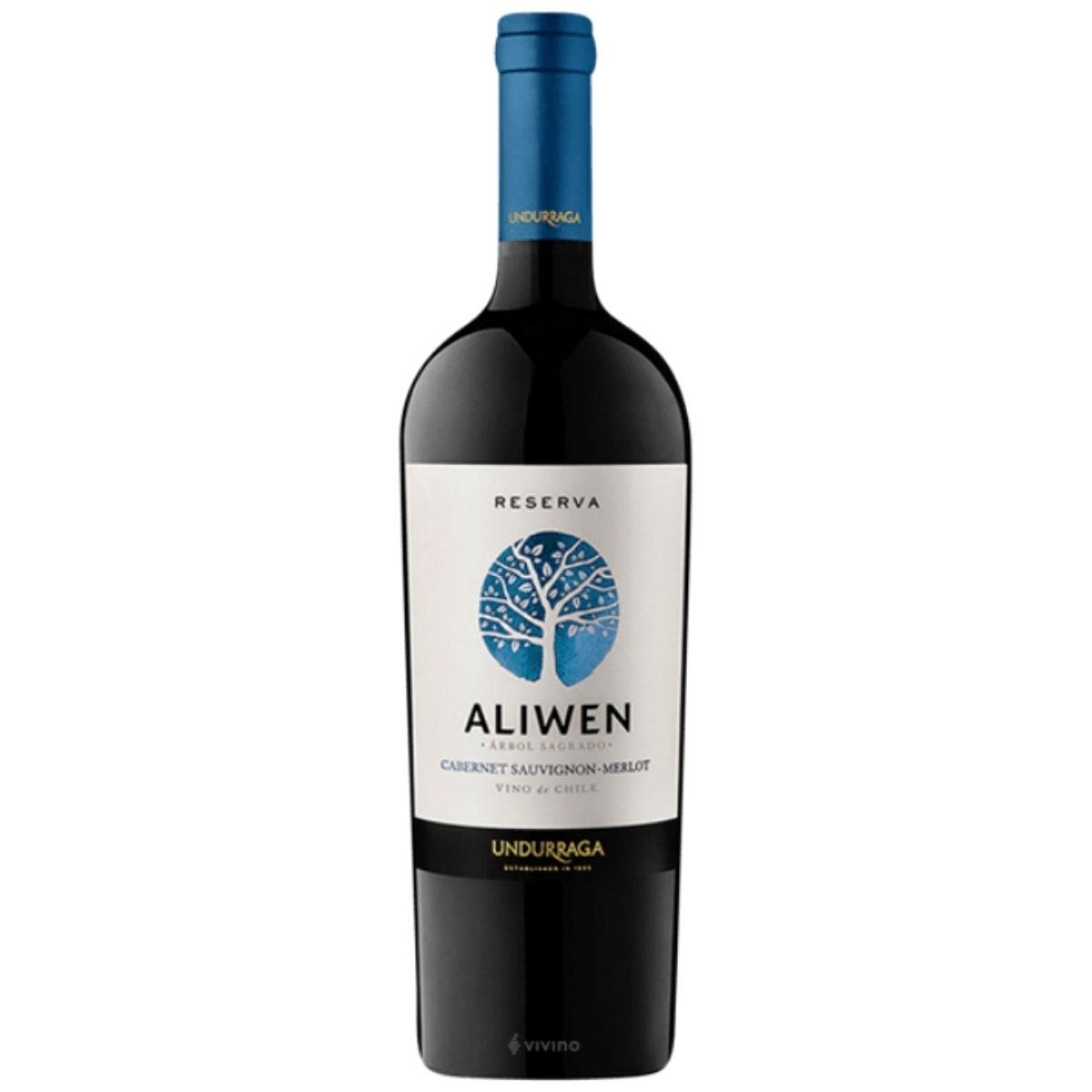 UNDURRAGA - Vino Undurraga Aliwen Reserva Merlot 13° 750cc