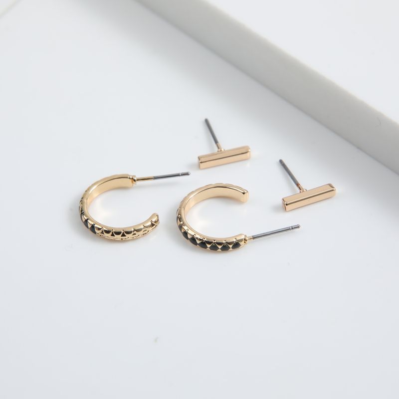 I D - Set de Aros Mara Dorados i-D