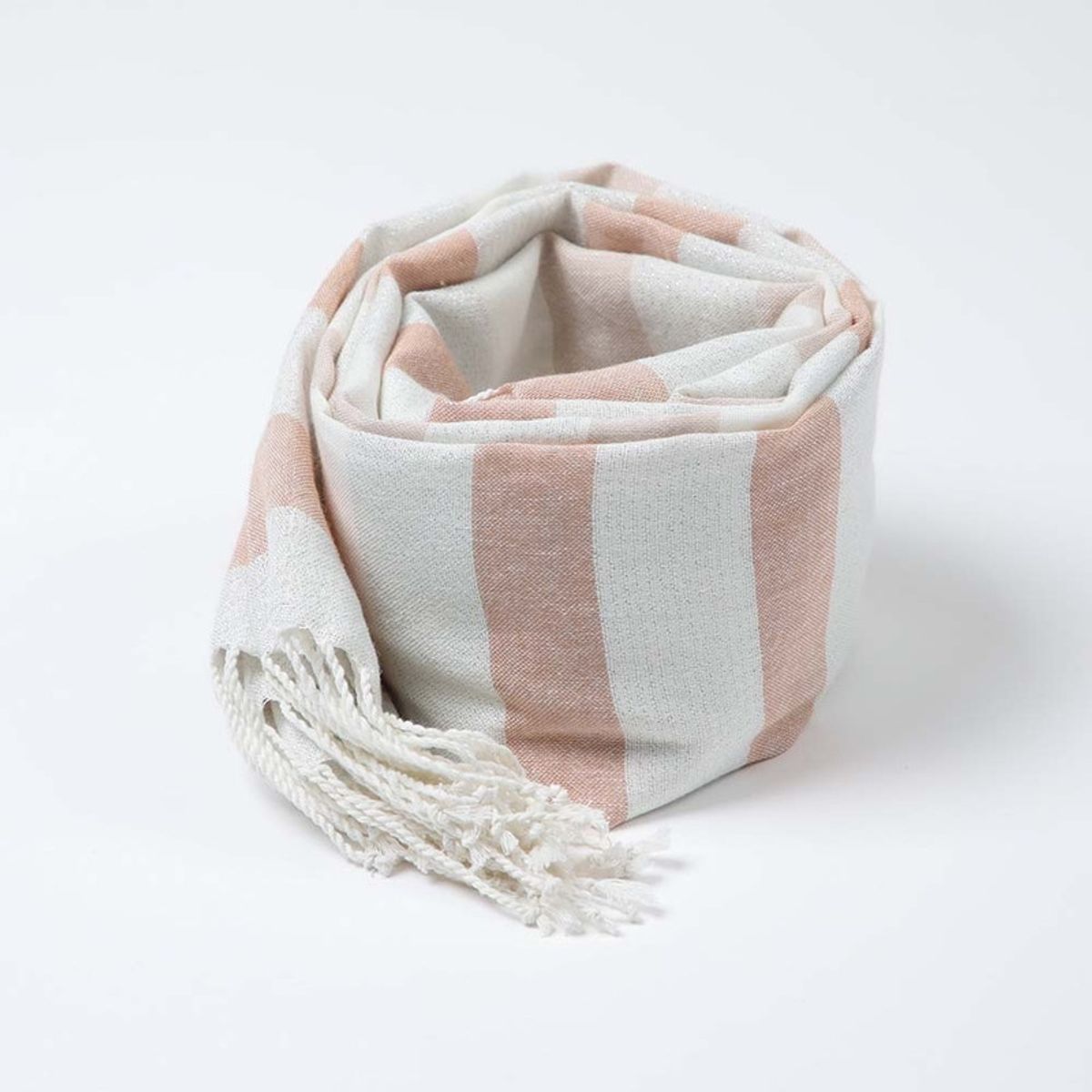 I D - Pañuelo Liso Rayas Rojo i-D