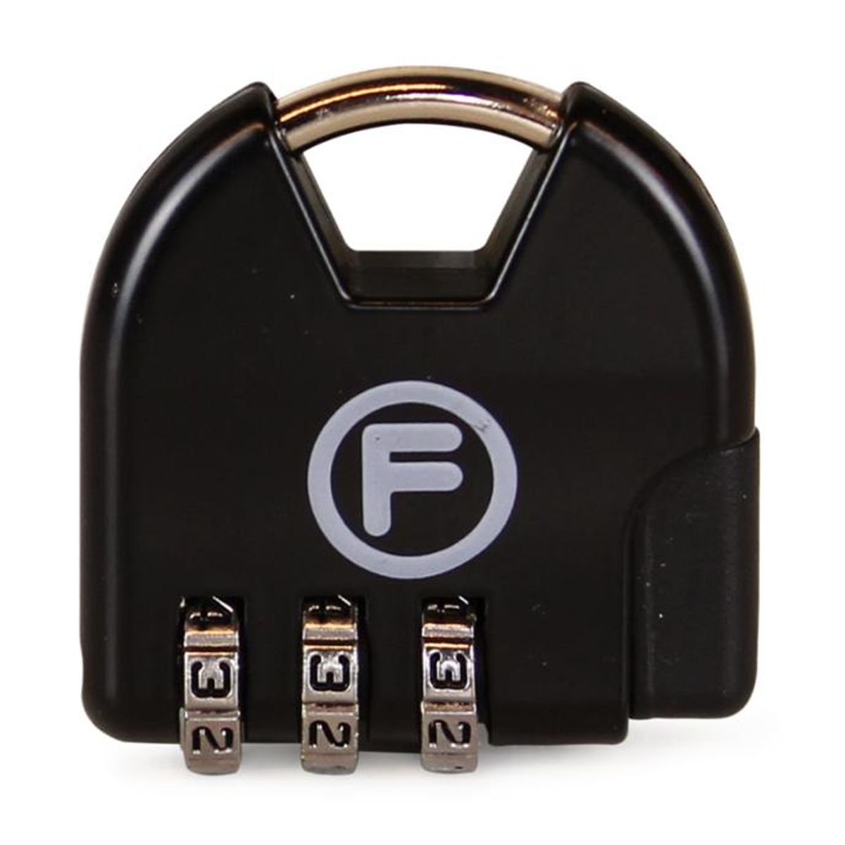 F - Candado negro 3 dígitos F la Maleta de Chile F