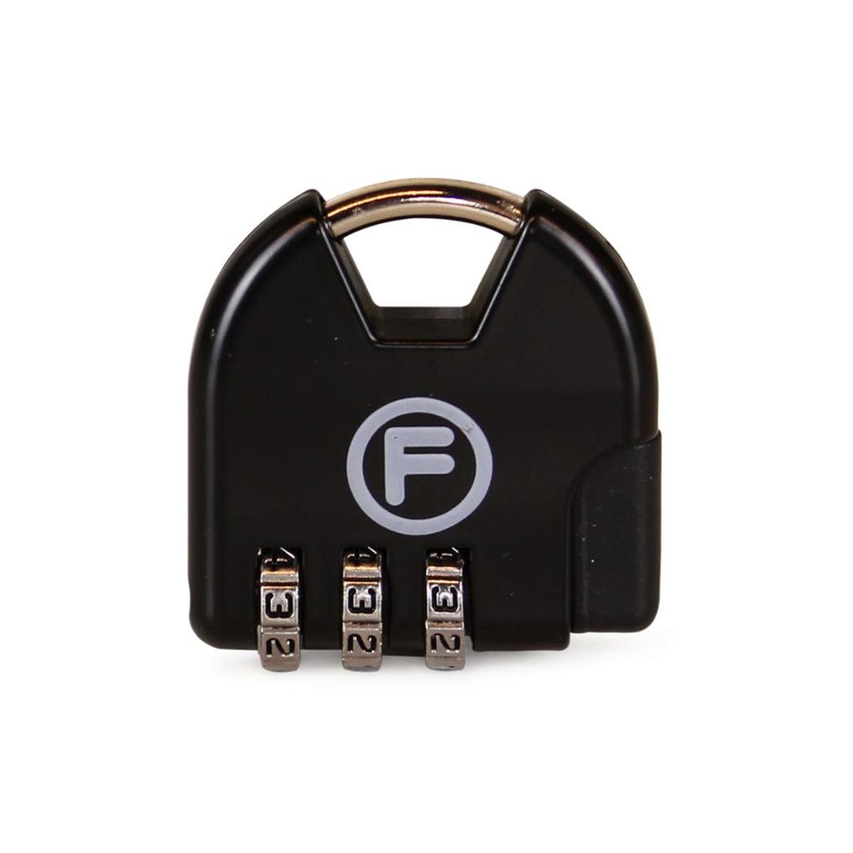 F - Candado negro 3 dígitos F la Maleta de Chile F