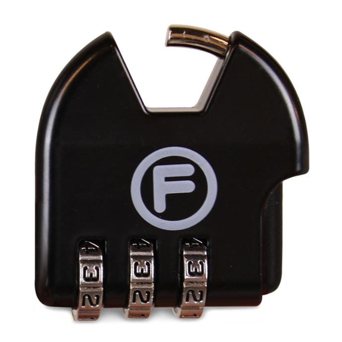 F - Candado negro 3 dígitos F la Maleta de Chile F