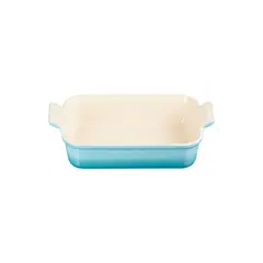 LE CREUSET - Bandeja Rectangular Heritage 26Cm Azul Caribe